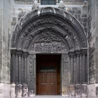 Basilique de Saint-Denis - Exterior, western frontispiece, south portal