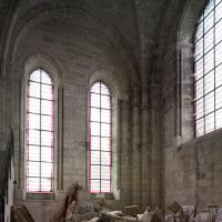 Basilique de Saint-Denis - Interior, north tower looking northwest