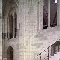 Basilique de Saint-Denis - Interior, upper narthex looking northeast
