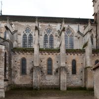 Église Notre-Dame de Saint-Père-sous-Vézelay - Exterior, north nave elevation