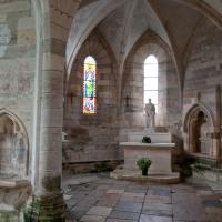 Église Notre-Dame de Saint-Père-sous-Vézelay - Interior, chevet, north chapel