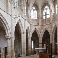 Église Notre-Dame de Saint-Père-sous-Vézelay - Interior, chevet elevation looking northeast