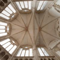Église Saint-Thibault - Interior, chevet ceiling