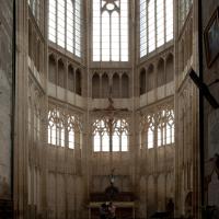 Église Saint-Thibault - Interior, chevet elevation