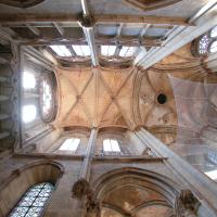 Église Notre-Dame de Semur-en-Auxois - Interior, south transept vaults