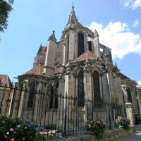 Église Notre-Dame de Semur-en-Auxois - Exterior, east chevet elevation
