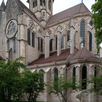 Église Notre-Dame de Semur-en-Auxois - Exterior, south chevet elevation