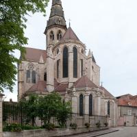 Église Notre-Dame de Semur-en-Auxois - Exterior, east chevet elevation