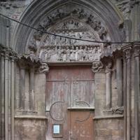 Église Notre-Dame de Semur-en-Auxois - Exterior, north transept, portal