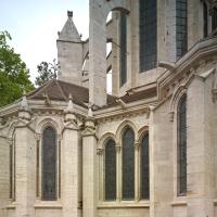 Église Notre-Dame de Semur-en-Auxois - Exterior, chevet, north ambulatory elevation