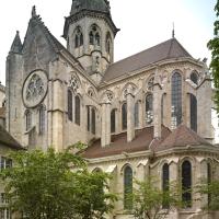Église Notre-Dame de Semur-en-Auxois - Exterior, south chevet elevation, south transept