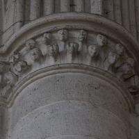 Cathédrale Notre-Dame de Sées - Interior, chevet, hemicycle, arcade, pier capital