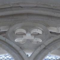 Cathédrale Notre-Dame de Sées - Interior, nave, north clerestory, window, tracery detail