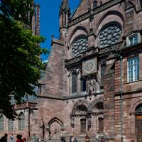 Cathédrale Notre-Dame de Strasbourg - Exterior, south transept elevation looking northwest