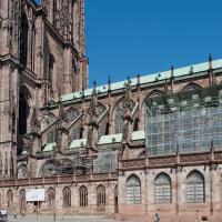 Cathédrale Notre-Dame de Strasbourg - Exterior, south nave elevation