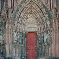 Cathédrale Notre-Dame de Strasbourg - Exterior, western frontispiece, south portal