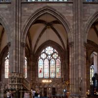 Cathédrale Notre-Dame de Strasbourg - Interior, nave, north arcade elevation