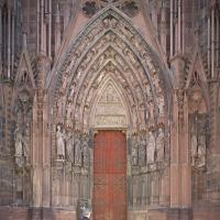 Cathédrale Notre-Dame de Strasbourg - Exterior, western frontispiece, south portal