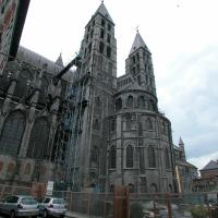 Cathédrale Notre-Dame de Tournai - Exterior, north transept elevation