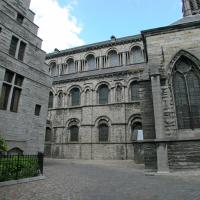 Cathédrale Notre-Dame de Tournai - Exterior, south nave elevation