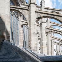 Cathédrale Saint-Gatien de Tours - Exterior, south chevet flying buttresses