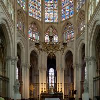 Cathédrale Saint-Gatien de Tours - Interior, chevet elevation