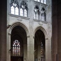 Cathédrale Saint-Gatien de Tours - Interior, north nave aisle elevation, seen from south aisle