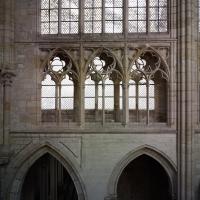 Cathédrale Saint-Gatien de Tours - Interior, south nave triforium elevation
