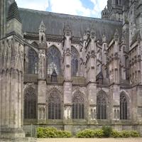 Cathédrale Saint-Gatien de Tours - Exterior, north nave elevation