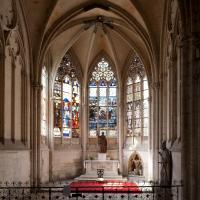 Église de la Trinité de Vendôme - Interior, radiating chapel