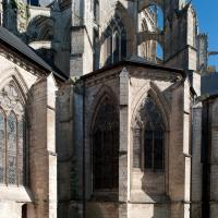 Église de la Trinité de Vendôme - Exterior, southeast chevet elevation