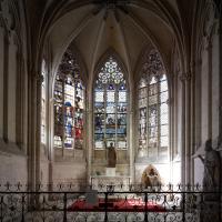 Église de la Trinité de Vendôme - Interior, chevet, radiating chapel