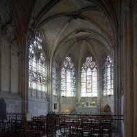 Église de la Trinité de Vendôme - Interior, chevet, ambulatory, axial chapel