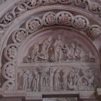 Église Sainte-Marie-Madeleine de Vézelay - Interior, south narthex portal, tympanum