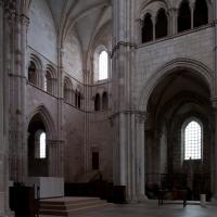 Église Sainte-Marie-Madeleine de Vézelay - Interior, north chevet and north transept from south ambulatory
