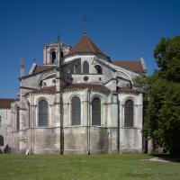 Église Sainte-Marie-Madeleine de Vézelay - Exterior, east chevet elevation