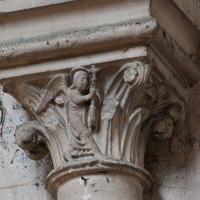 Cathédrale Saint-Maurice d'Angers - Interior, south transept, west arcade, wall shaft capital