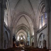 Cathédrale Saint-Maurice d'Angers - Interior, nave looking east