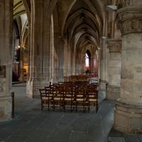 Église Saint-Severin - Interior, north nave inner aisle looking east