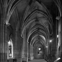 Église Saint-Severin - Interior, nave, north aisle looking west