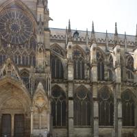 Cathédrale Saint-Étienne de Châlons - Exterior, north nave and transept elevation, north portal