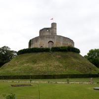 Château de Gisors - Exterior, south flank