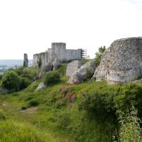Château Gaillard - Exterior, middle and inner bailey