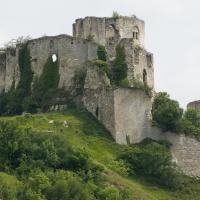 Château Gaillard - Exterior, inner bailey from Petit Andely