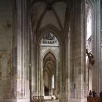 Église Saint-Maclou de Rouen - Interior, north nave aisle looking east