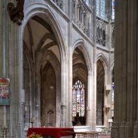 Église Saint-Maclou de Rouen - Interior, north chevet elevation