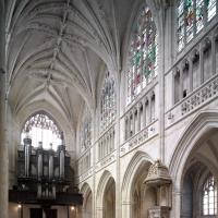 Église Notre-Dame d'Alençon - Interior, north nave elevation looking west