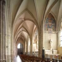 Église Notre-Dame d'Alençon - Interior, south nave aisle looking west