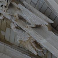 Église Notre-Dame d'Alençon - Interior, nave, high vault, sculptural detail