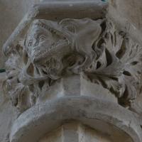 Église Notre-Dame d'Alençon - Interior, nave, north arcade, pier capital, detail
